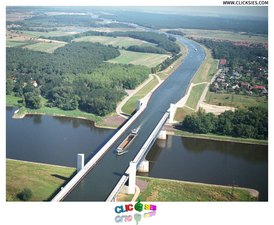 Magdeburg Water Bridge - www.clicksies.com