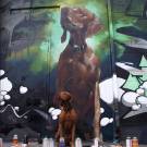 Dog Street Art